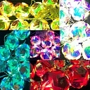 картинка Праздник огней  "Рождественские шары" 5см, 15 шаров, с переходником, в ассортименте/48шт — Великий Путь